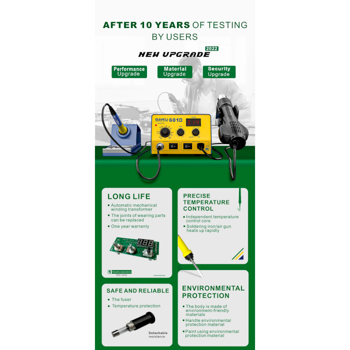 Паяльная станция BAKU BK-601D