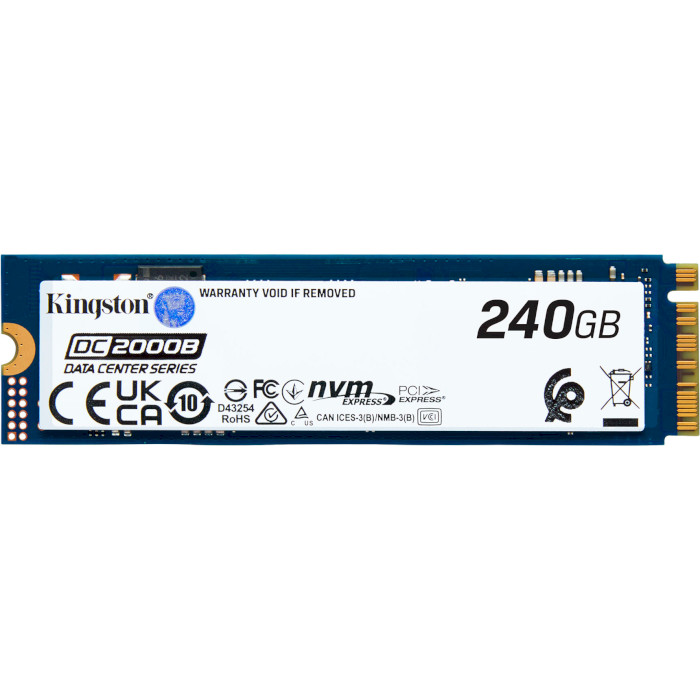 SSD диск KINGSTON DC2000B 240GB M.2 NVMe (SEDC2000BM8/240G)