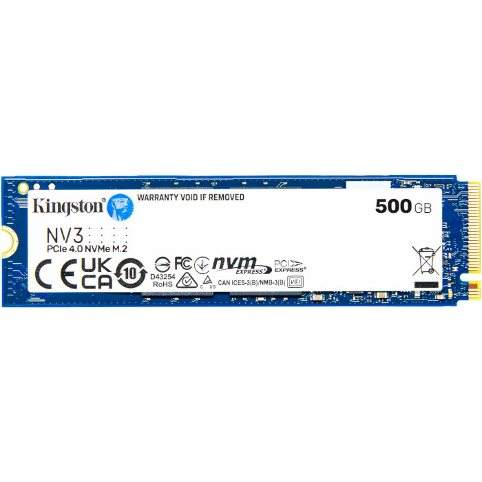 SSD диск KINGSTON NV3 500GB M.2 NVMe (SNV3S/500G)