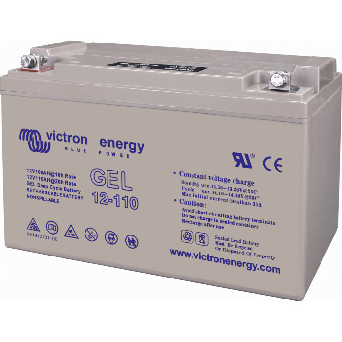 Акумуляторна батарея VICTRON ENERGY Deep Cycle GEL 12V/110Ah (12В, 110Агод) (BAT412101104)