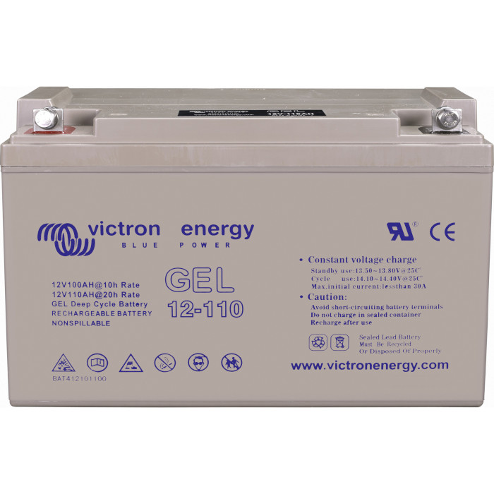 Аккумуляторная батарея VICTRON ENERGY Deep Cycle GEL 12V/110Ah (12В, 110Ач) (BAT412101104)