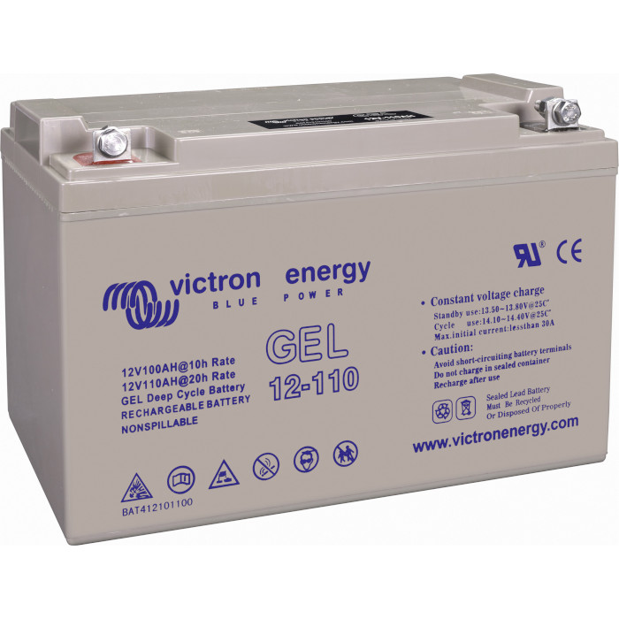 Акумуляторна батарея VICTRON ENERGY Deep Cycle GEL 12V/110Ah (12В, 110Агод) (BAT412101104)