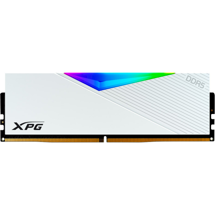 Модуль пам'яті ADATA XPG Lancer RGB White DDR5 6400MHz 64GB Kit 2x32GB (AX5U6400C3232G-DCLARWH)