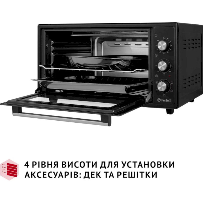 Электропечь PERFELLI Trimo 48 Black