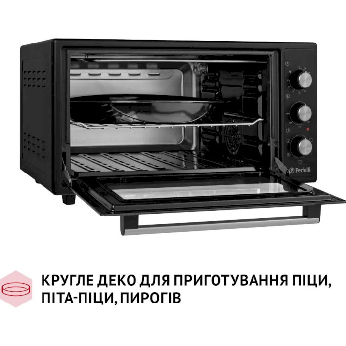 Электропечь PERFELLI Trimo 48 Black