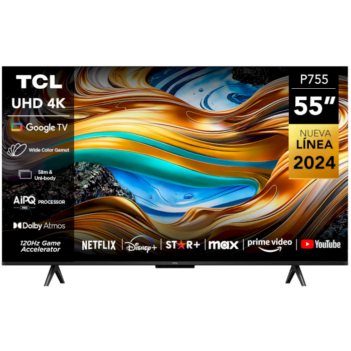 Телевізор TCL 55" LED 4K 55P755