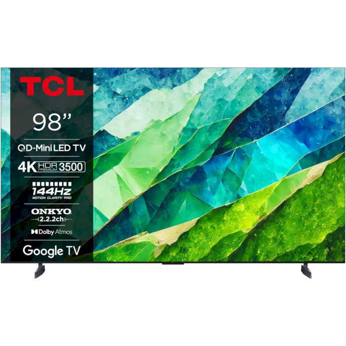 Телевізор TCL 75" miniLED 4K 75C855