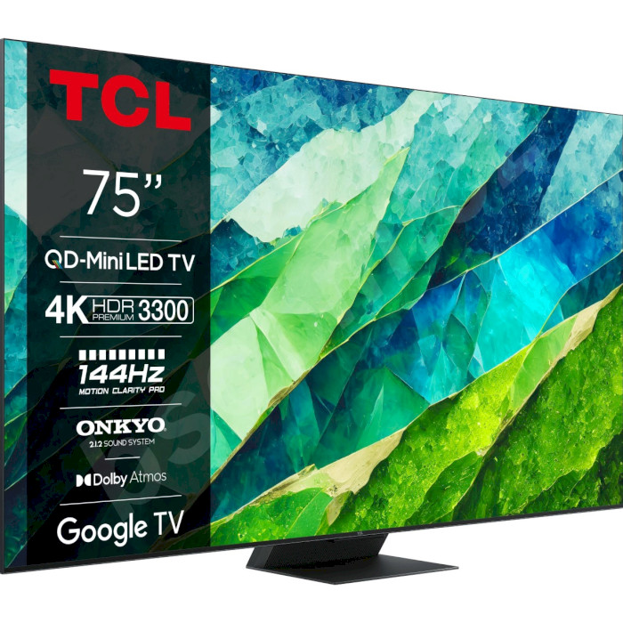 Телевизор TCL 75" miniLED 4K 75C855