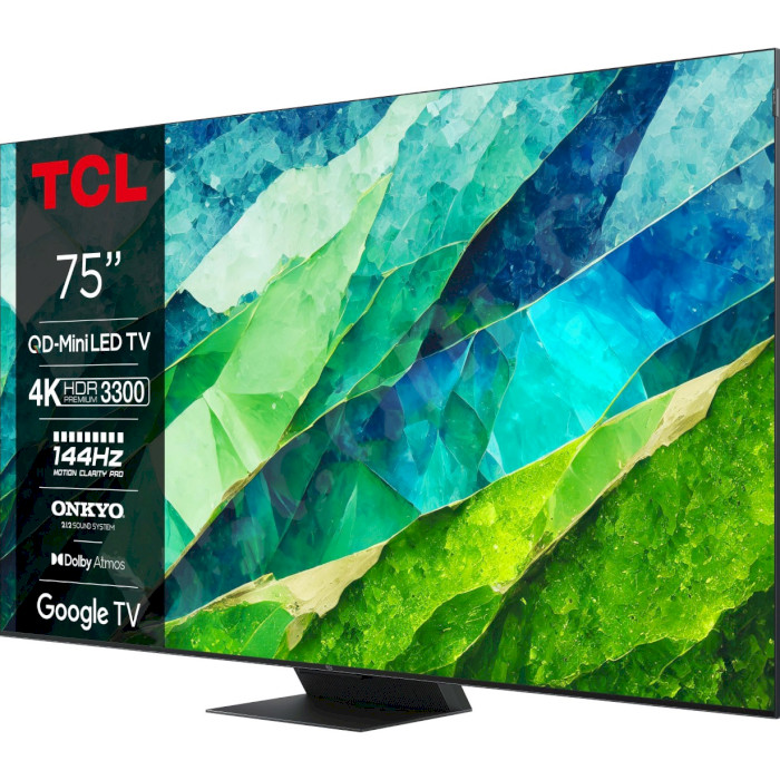 Телевизор TCL 75" miniLED 4K 75C855