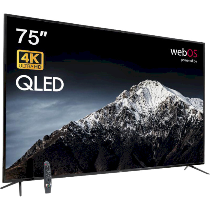 Телевизор VINGA 75" QLED 4K S75UHD25QWEB