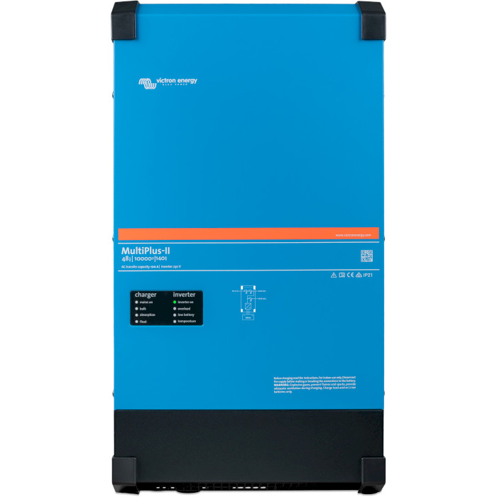 Гібридний сонячний інвертор VICTRON ENERGY MultiPlus II 48/10000/140-100 (PMP483105000)