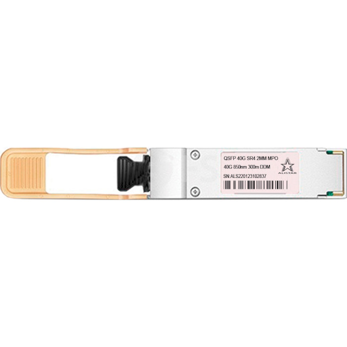 Модуль ALISTAR QSFP-40G-SR4-300M-MPO QSFP+ 40GbE Tx850 300m DDM MM MTP/MPO