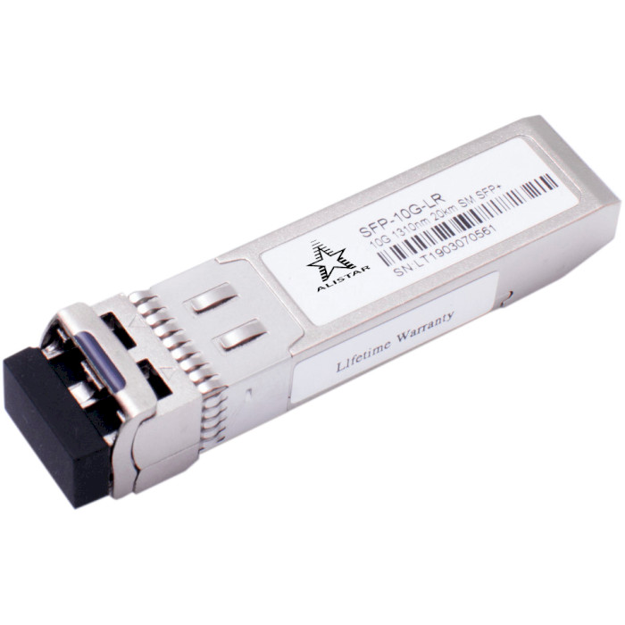 Модуль ALISTAR SFP-10G-LR SFP+ 10GbE Tx1310 20km DDM SM LC Duplex