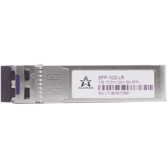 Модуль ALISTAR SFP-10G-LR SFP+ 10GbE Tx1310 20km DDM SM LC Duplex