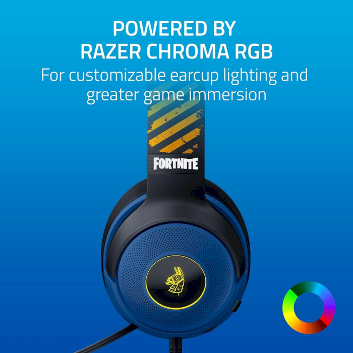 Наушники геймерские RAZER Kraken V3 X Fortnite Edition (RZ04-03750500-R3M1)