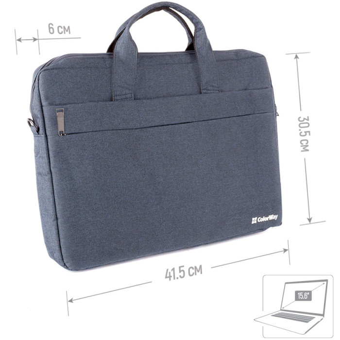 Сумка для ноутбука 15.6" COLORWAY Modern Navy (CW-LBM156-NV)