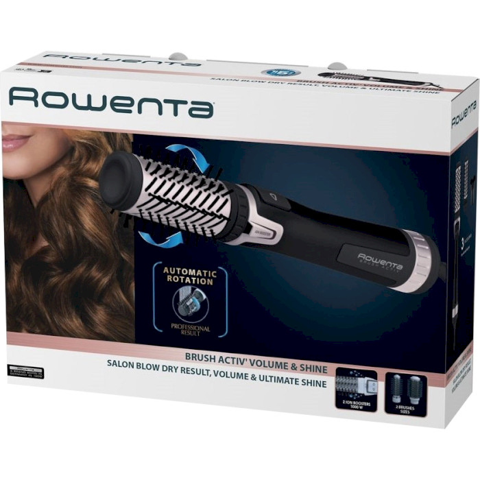 Фен-щётка ROWENTA Activ Dry & Style (CF9550F0)