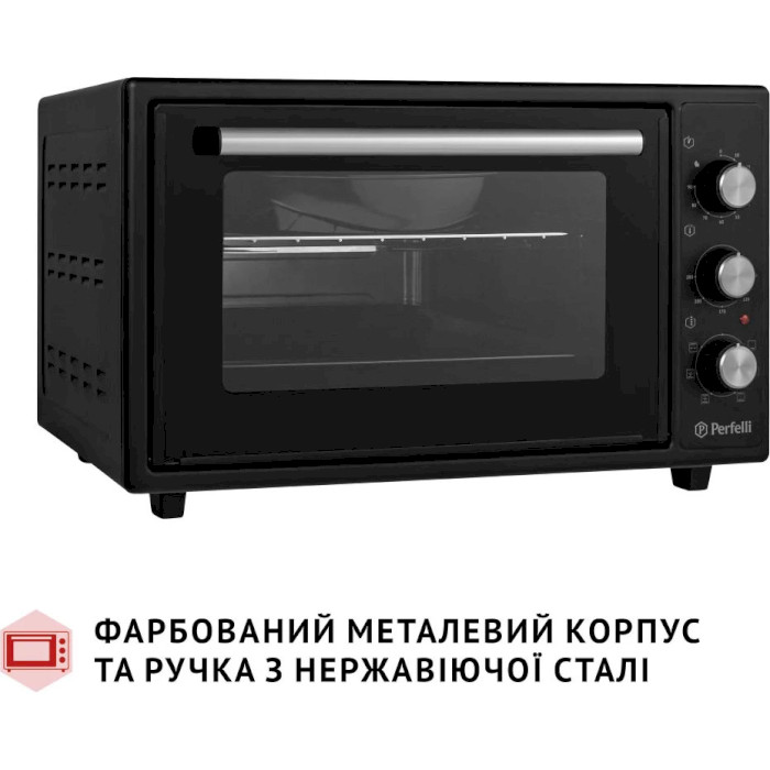 Электропечь PERFELLI Sierra 37 Black