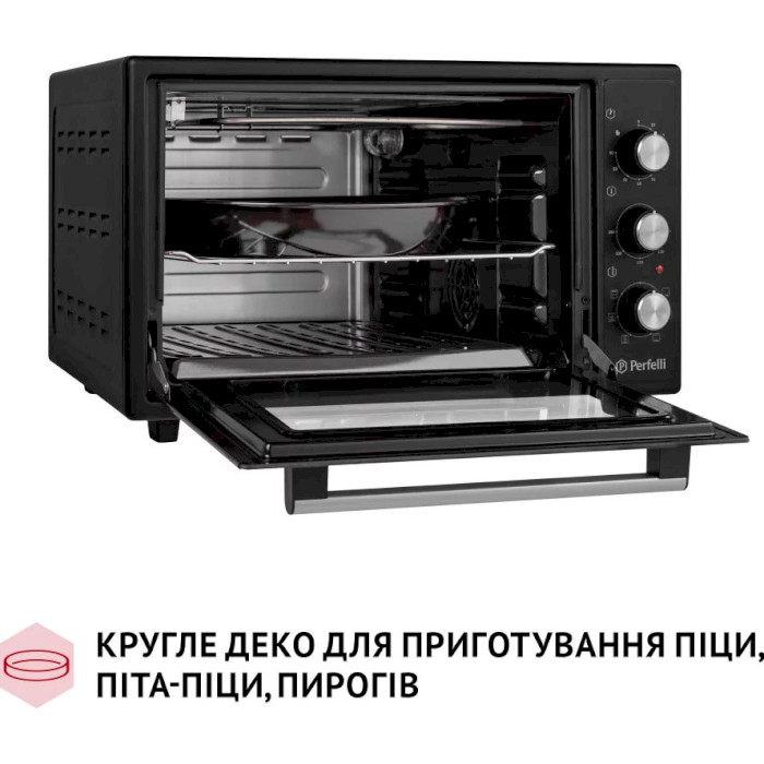 Электропечь PERFELLI Sierra 37 Black