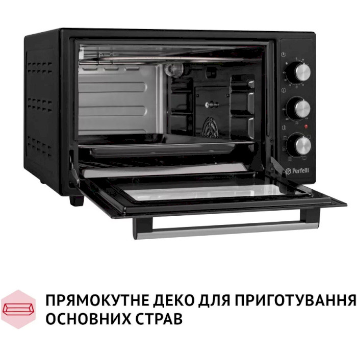 Электропечь PERFELLI Sierra 37 Black