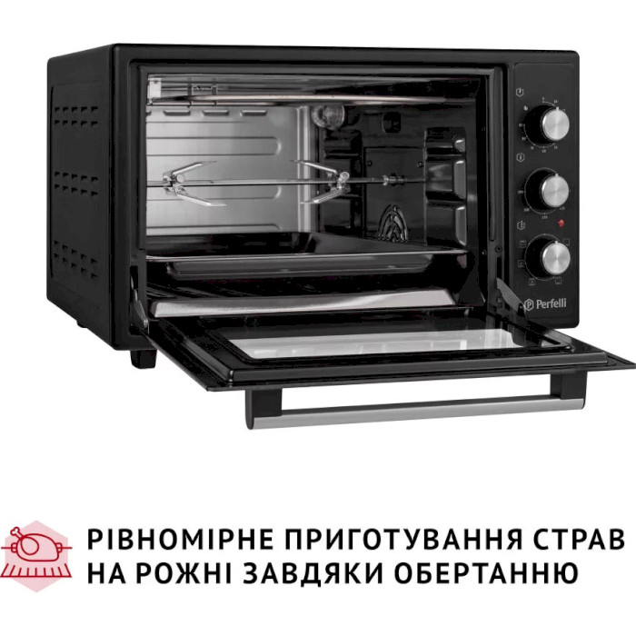 Электропечь PERFELLI Sierra 37 Black