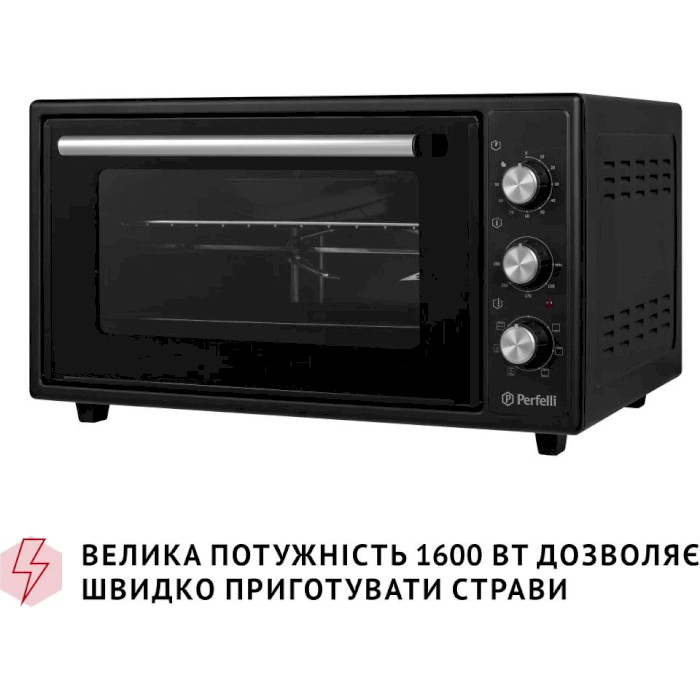 Электропечь PERFELLI Sierra 48 Black