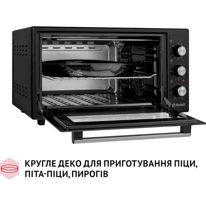 Электропечь PERFELLI Sierra 48 Black