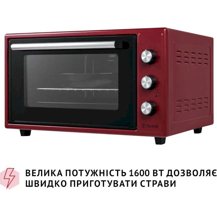 Електропіч PERFELLI Trimo 48 Red