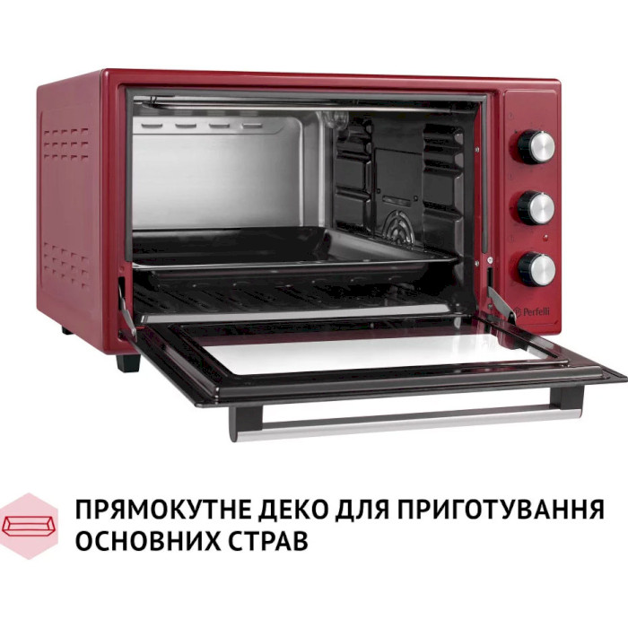 Электропечь PERFELLI Trimo 48 Red