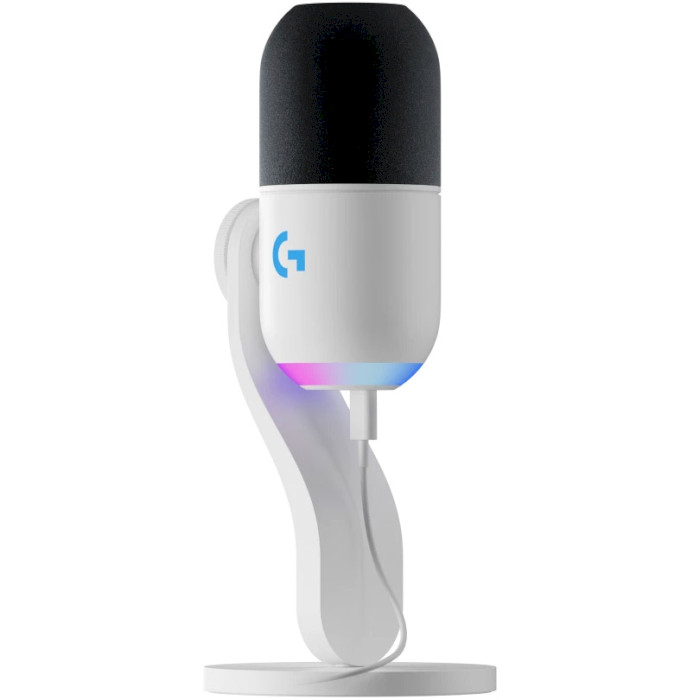 Микрофон для стриминга/подкастов LOGITECH Yeti GX Dynamic RGB Gaming Microphone with LightSync Off-White (988-000576)