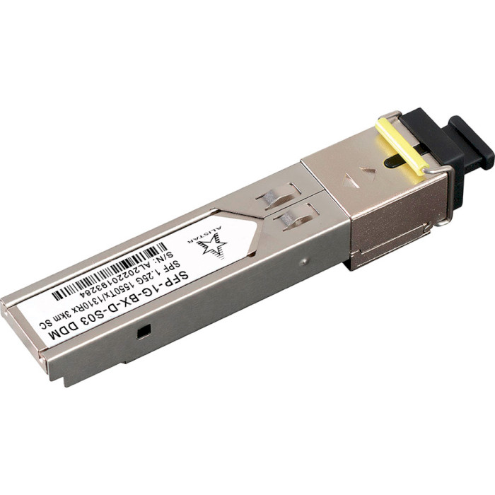 Модуль ALISTAR SFP-1G-BX-D-S03 SFP 1.25GbE Tx1550/Rx1310 3km DDM SM SC