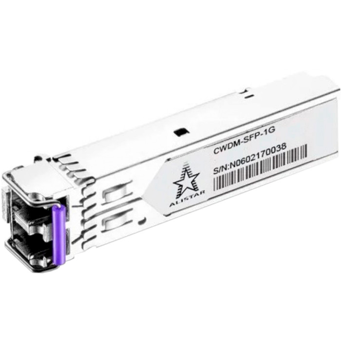 Модуль ALISTAR SFP-1G-SX SFP 1GbE Tx850 550m DDM MM LC Duplex