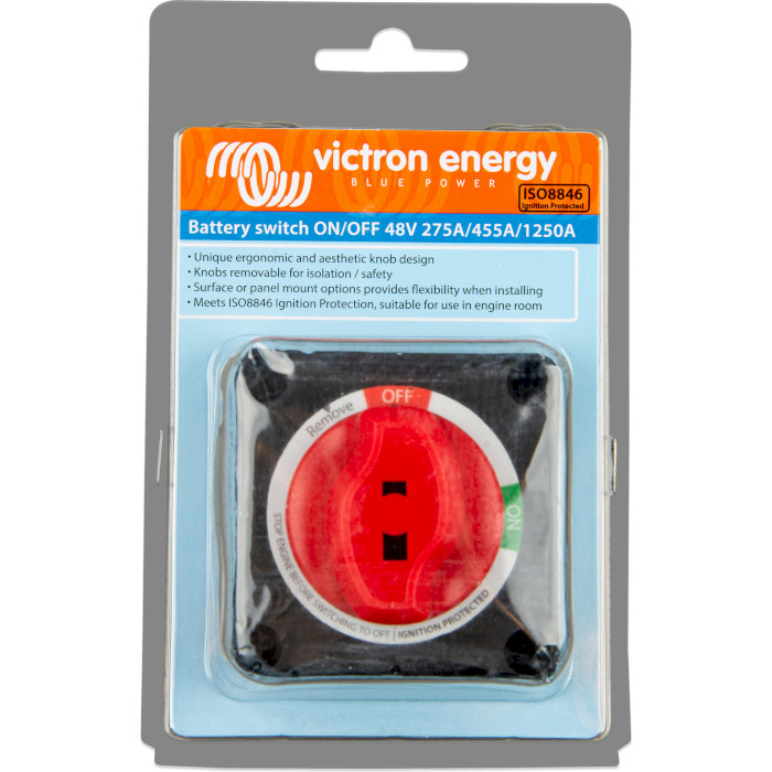 Перемикач батареї VICTRON ENERGY Battery Switch 275A 48V (VBS127010010)