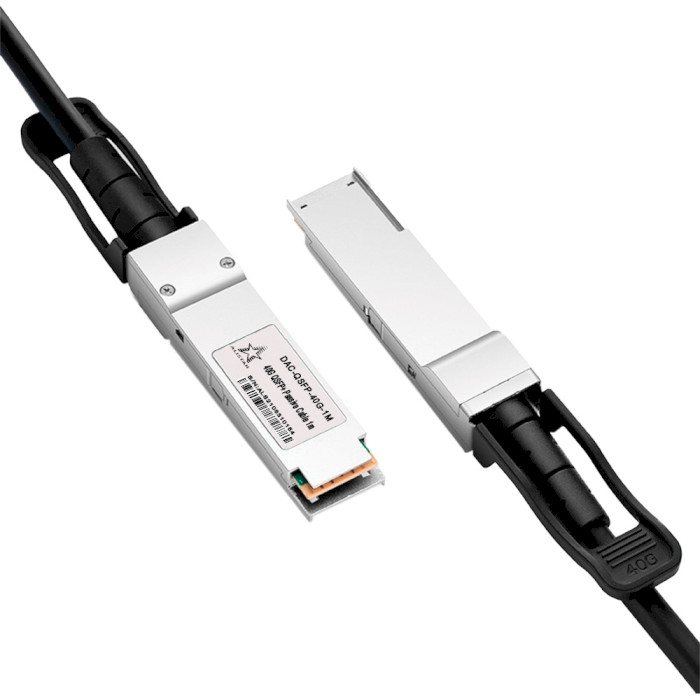 Кабель прямого підключення ALISTAR DAC-QSFP-40G-1M 40Gb QSFP+ 1м