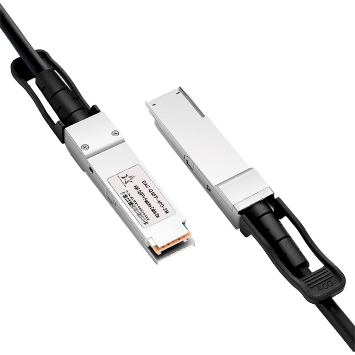 Кабель прямого підключення ALISTAR DAC-QSFP-40G-2M 40Gb QSFP+ 2м