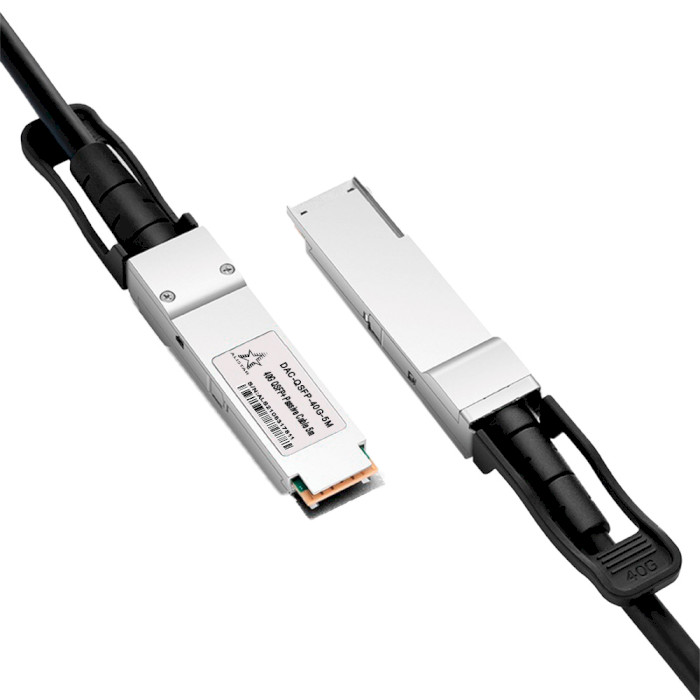 Кабель прямого підключення ALISTAR DAC-QSFP-40G-5M 40Gb QSFP+ 5м