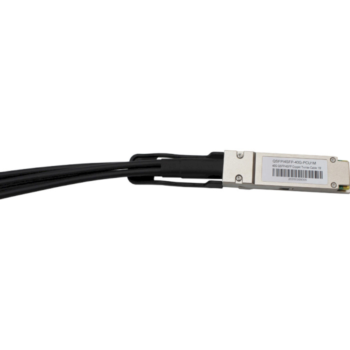 Кабель прямого підключення ALISTAR DAC-QSFP-4SFP+-1M 40Gb QSFP+/4xSFP+ 1м