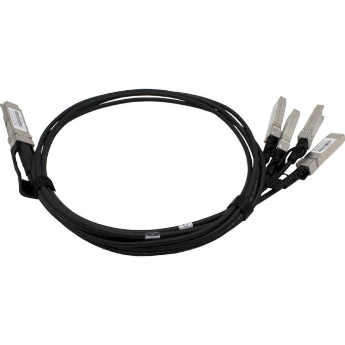 Кабель прямого подключения ALISTAR DAC-QSFP-4SFP+-3M 40Gb QSFP+/4xSFP+ 3м