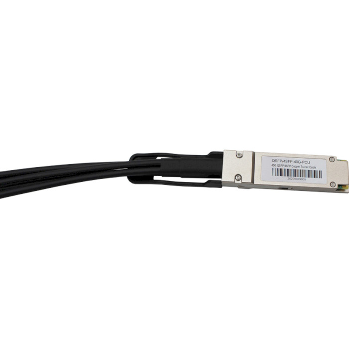 Кабель прямого підключення ALISTAR DAC-QSFP-4SFP+-3M 40Gb QSFP+/4xSFP+ 3м