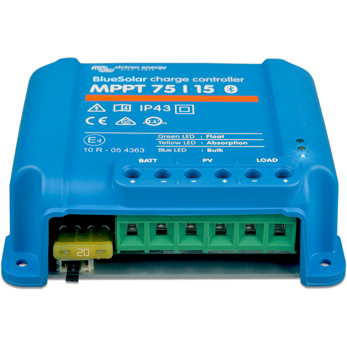 Контроллер заряда VICTRON ENERGY BlueSolar MPPT 75/15 (SCC010015050)