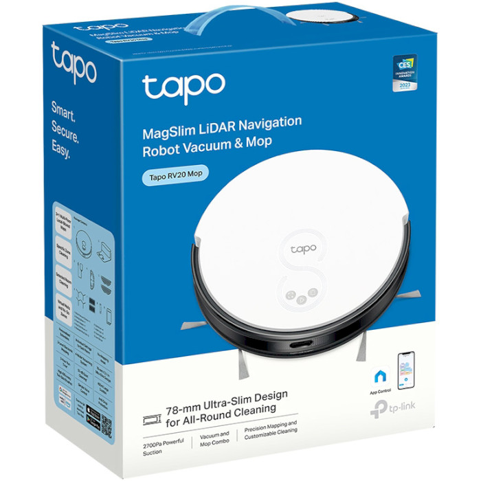 Робот-пилосос TP-LINK TAPO RV20 Mop