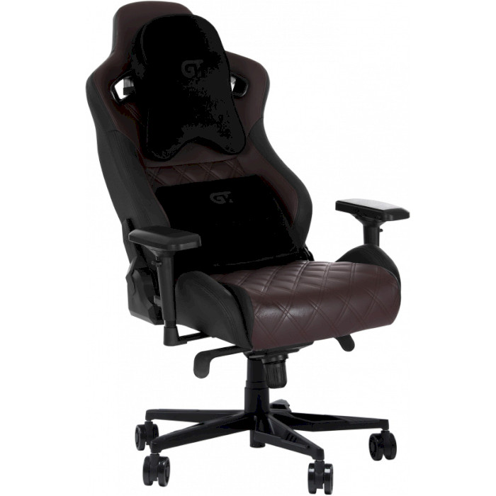 Кресло геймерское GT RACER X-0724 Black/Brown