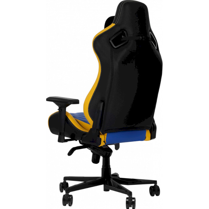 Кресло геймерское GT RACER X-0724 Blue/Yellow