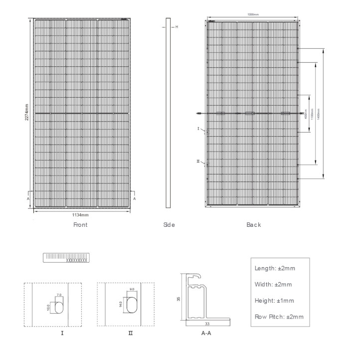 Сонячна панель JINKO SOLAR 535W JKM535M-72HL4-TV