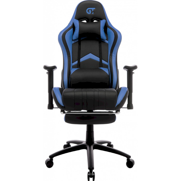 Кресло геймерское GT RACER X-2534-F Black/Blue