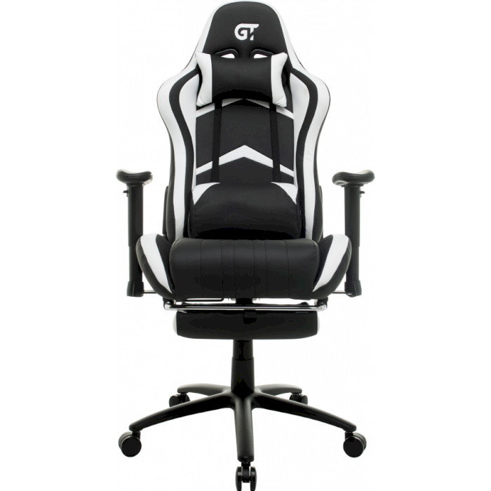 Кресло геймерское GT RACER X-2534-F Black/White