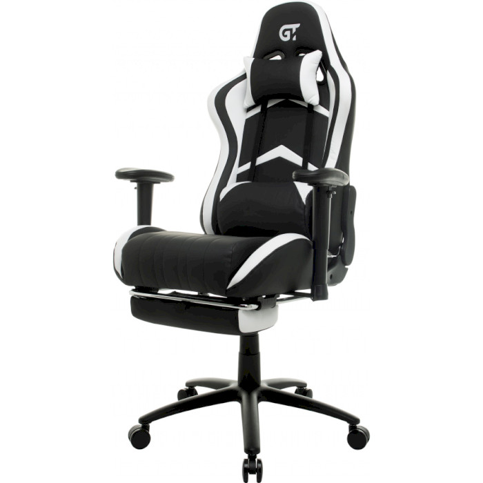 Крісло геймерське GT RACER X-2534-F Black/White