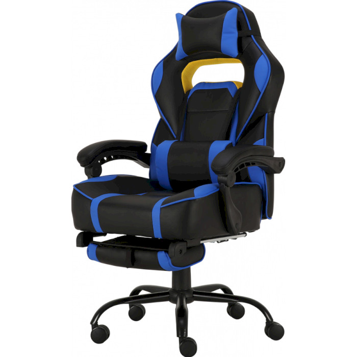 Крісло геймерське GT RACER X-2748 Black/Blue