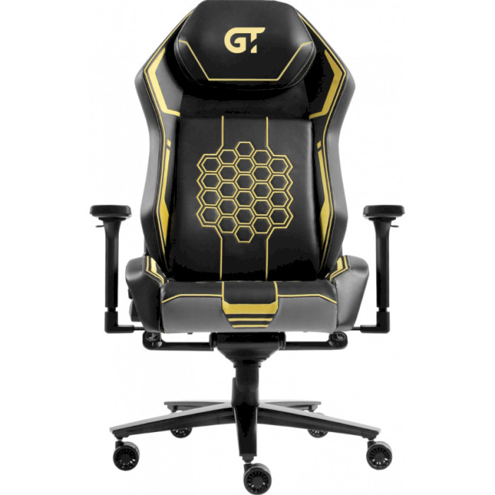 Крісло геймерське GT RACER X-5348 Black/Yellow