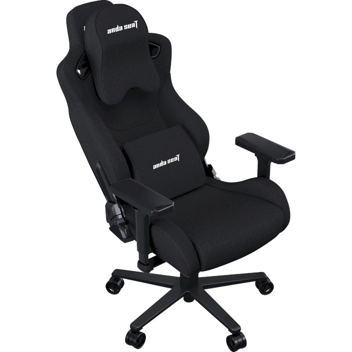 Крісло геймерське ANDA SEAT Kaiser Frontier Black Fabric Size XL